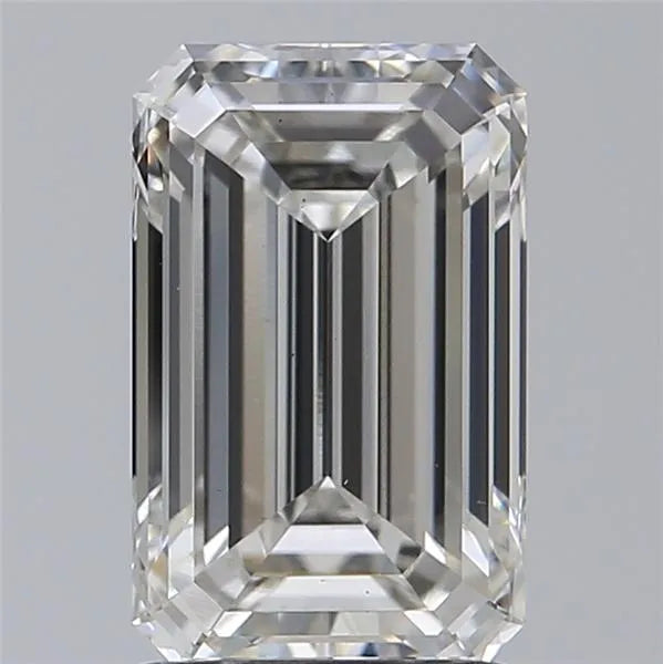 2.01ct Emerald Lab Grown Diamond (Colour G, Clarity VS1, IGI Certified)