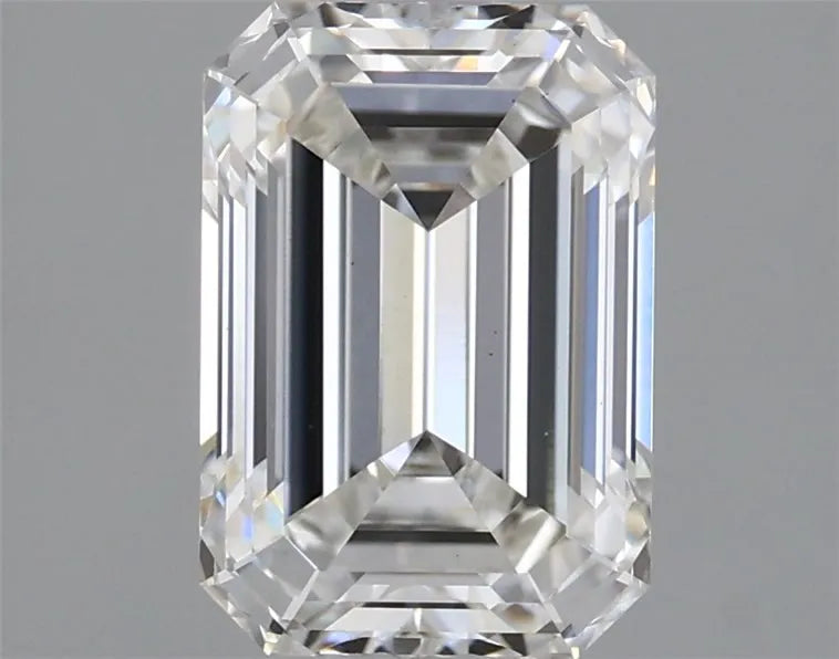 2.01ct Emerald Lab Grown Diamond (Colour G, Clarity VVS2, IGI Certified)