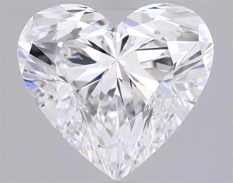 2.01ct Heart Lab Grown Diamond (Colour D, Clarity VVS1, IGI Certified)