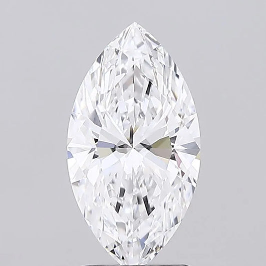 2.01ct Marquise Lab Grown Diamond (Colour D, Clarity FL, IGI Certified)