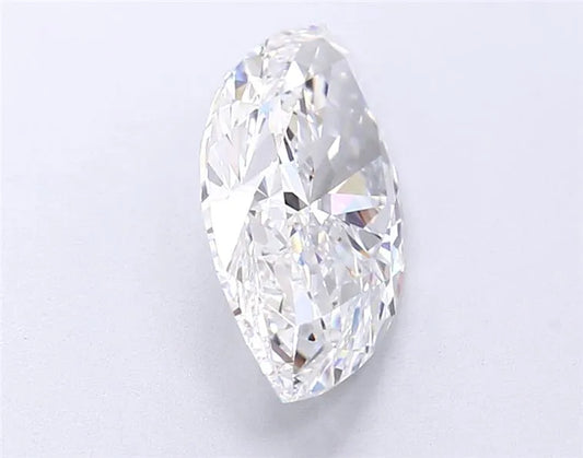 2.01ct Marquise Lab Grown Diamond (Colour D, Clarity IF, IGI Certified)