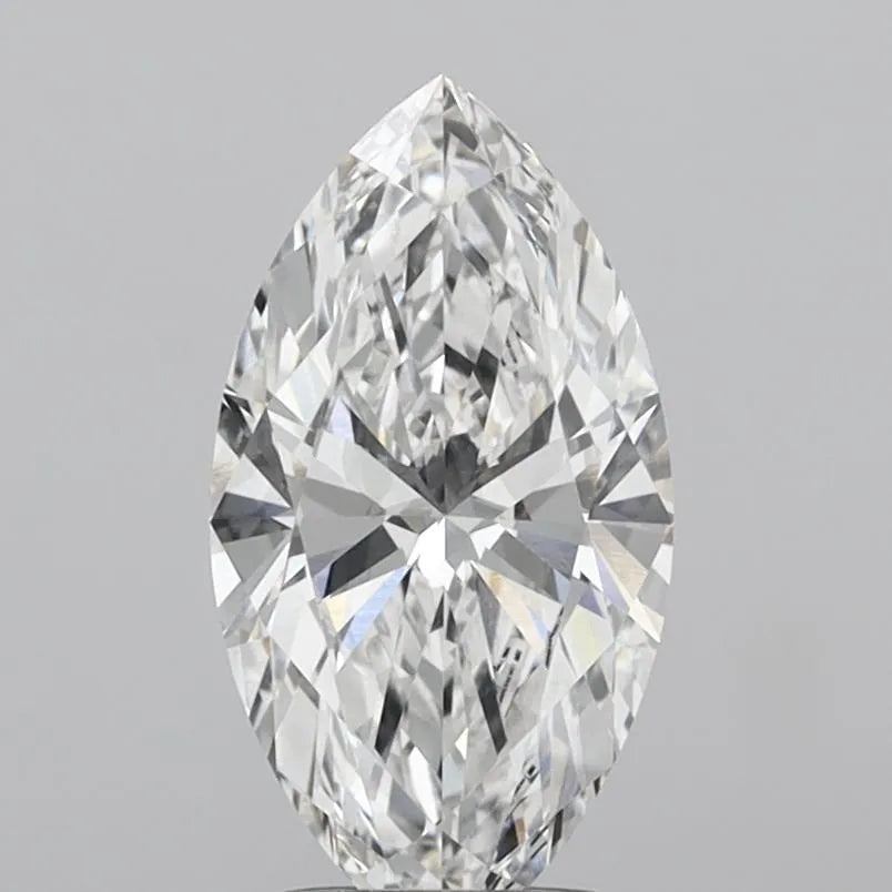 2.01ct Marquise Lab Grown Diamond (Colour E, Clarity VVS2, IGI Certified)