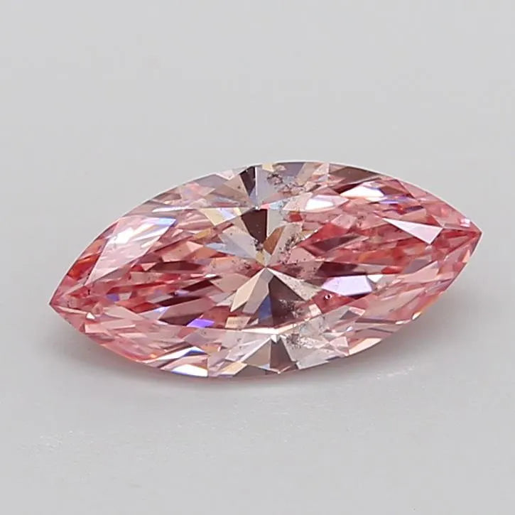 2.01ct Marquise Lab Grown Diamond (Colour Fancy Intense Pink, Clarity SI1, IGI Certified)