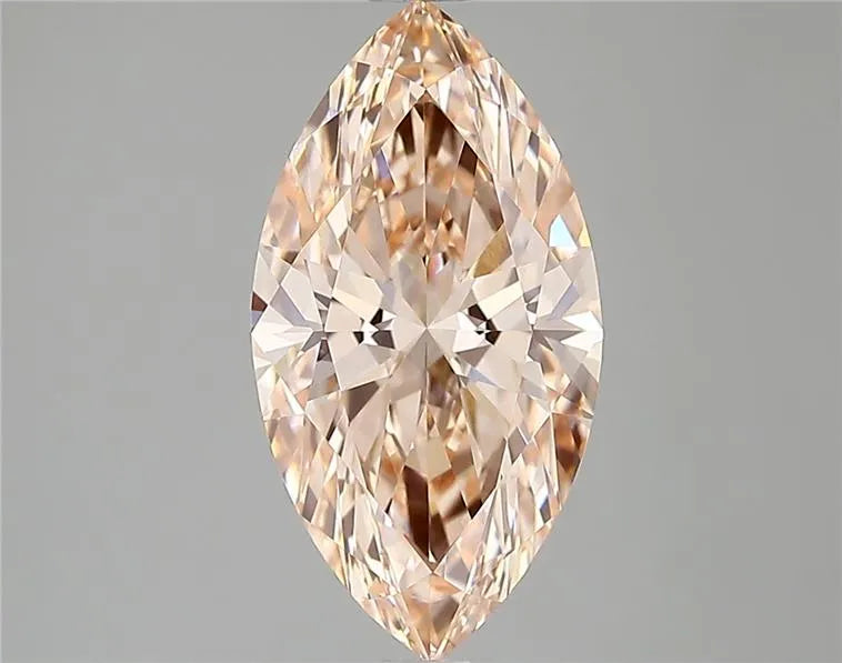 2.01ct Marquise Lab Grown Diamond (Colour Fancy Intense Pink, Clarity VVS2, IGI Certified)