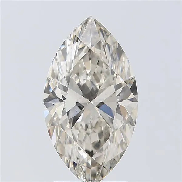 2.01ct Marquise Lab Grown Diamond (Colour Fancy Vivid Blue, Clarity VS1, IGI Certified)