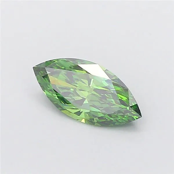 2.01ct Marquise Lab Grown Diamond (Colour Fancy Vivid Green, Clarity SI1, IGI Certified)