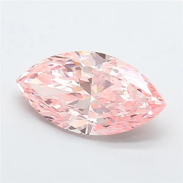 2.01ct Marquise Lab Grown Diamond (Colour Fancy Vivid Pink, Clarity VS1, IGI Certified)