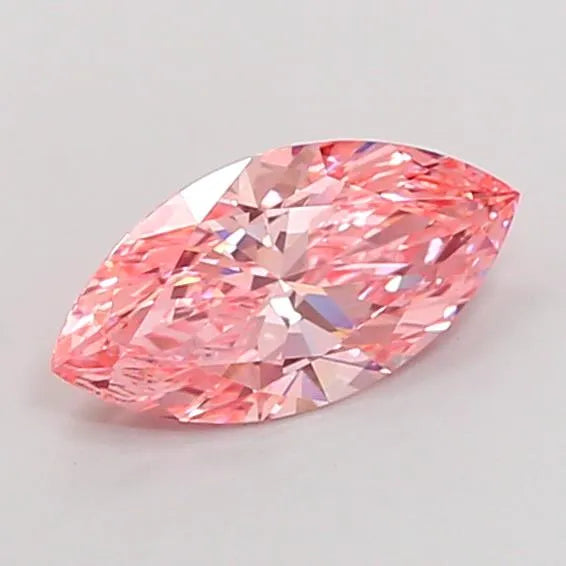 2.01ct Marquise Lab Grown Diamond (Colour Fancy Vivid Pink, Clarity VVS2, IGI Certified)
