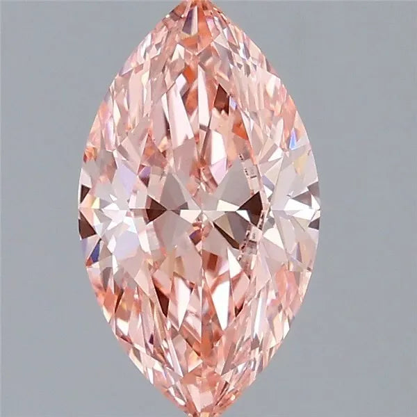 2.01ct Marquise Lab Grown Diamond (Colour Fancy Vivid Pink, Clarity VVS2, IGI Certified)
