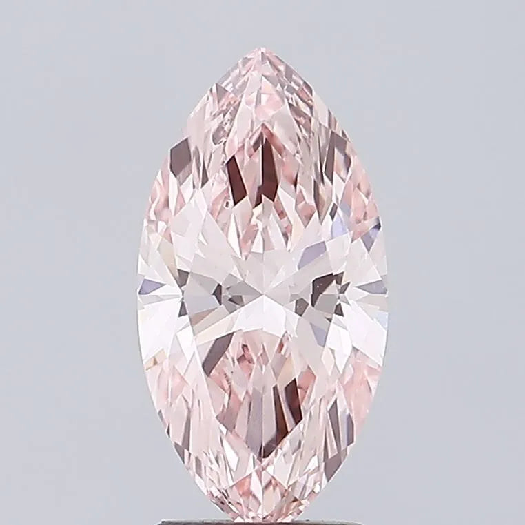 2.01ct Marquise Lab Grown Diamond (Colour Fancy Vivid Pink, Clarity VVS2, IGI Certified)