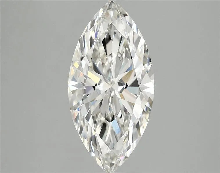 2.01ct Marquise Lab Grown Diamond (Colour G, Clarity VS1, IGI Certified)