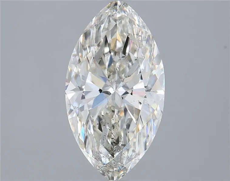 2.01ct Marquise Natural Diamond (Colour I, Clarity SI2, HRD Certified)