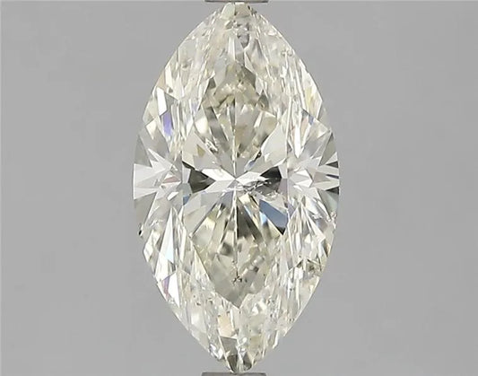 2.01ct Marquise Natural Diamond (Colour L, Clarity SI2, Cut VG, IGI Certified)