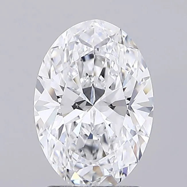2.01ct Oval Lab Grown Diamond (Colour D, Clarity IF, IGI Certified)