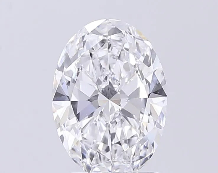 2.01ct Oval Lab Grown Diamond (Colour D, Clarity IF, IGI Certified)
