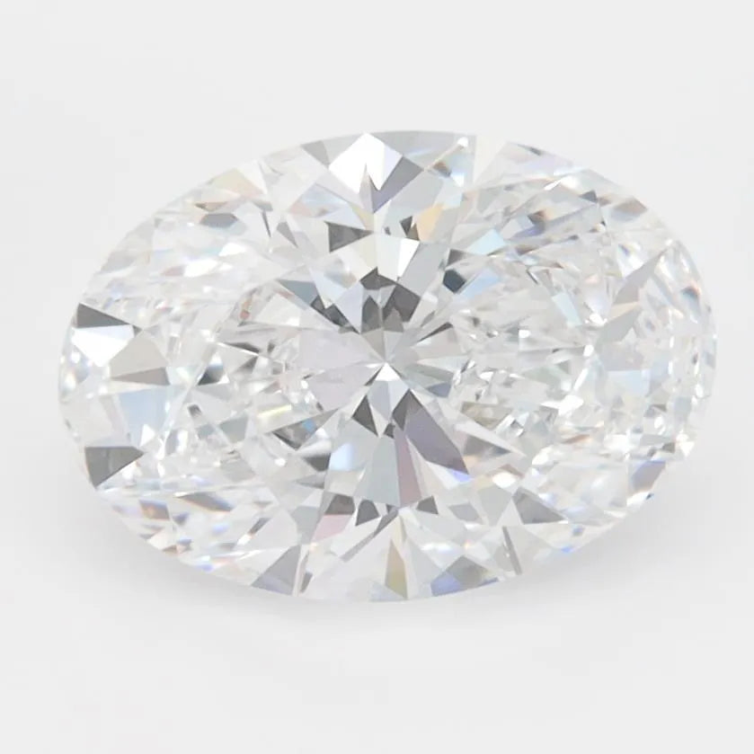 2.01ct Oval Lab Grown Diamond (Colour D, Clarity VVS1, GIA Certified)