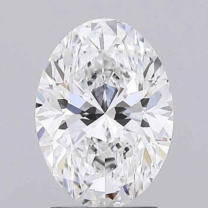 2.01ct Oval Lab Grown Diamond (Colour D, Clarity VVS1, IGI Certified)