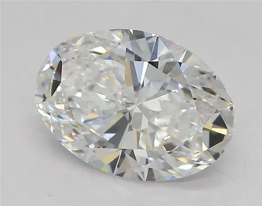 2.01ct Oval Lab Grown Diamond (Colour D, Clarity VVS2, GIA Certified)