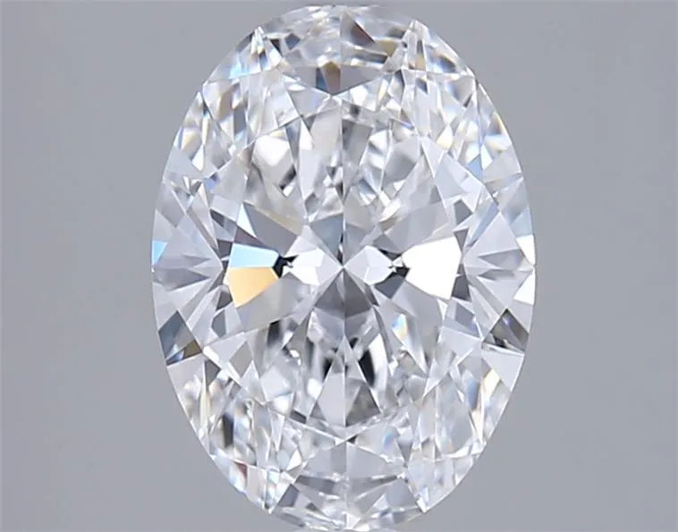 2.01ct Oval Lab Grown Diamond (Colour D, Clarity VVS2, IGI Certified)