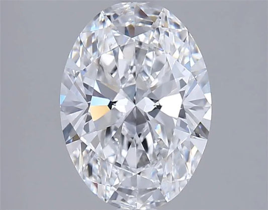 2.01ct Oval Lab Grown Diamond (Colour D, Clarity VVS2, IGI Certified)