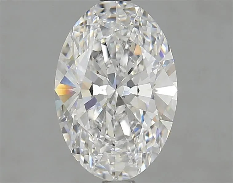 2.01ct Oval Lab Grown Diamond (Colour D, Clarity VVS2, IGI Certified)