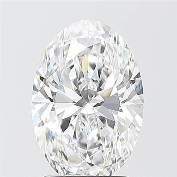 2.01ct Oval Lab Grown Diamond (Colour D, Clarity VVS2, IGI Certified)