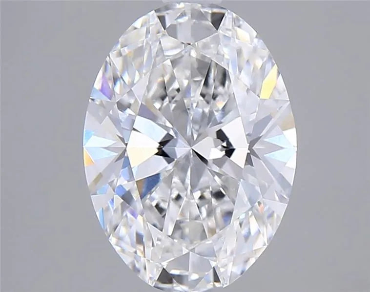 2.01ct Oval Lab Grown Diamond (Colour D, Clarity VVS2, IGI Certified)