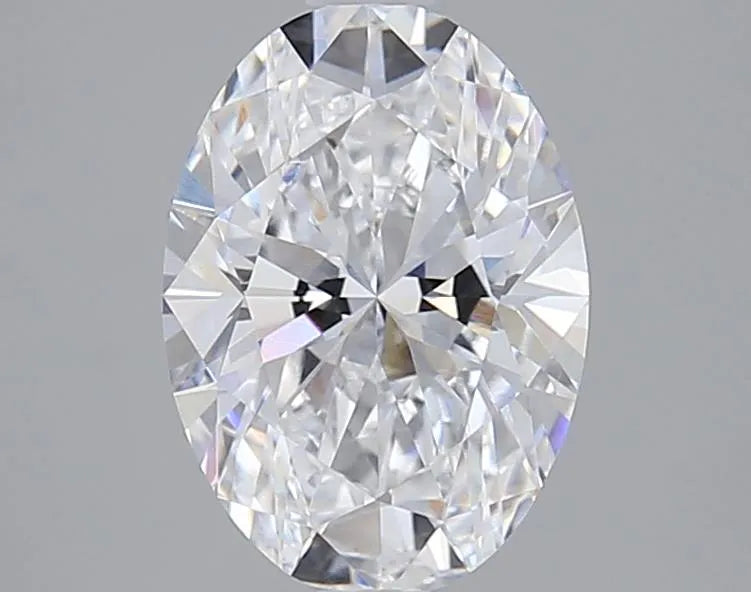2.01ct Oval Lab Grown Diamond (Colour D, Clarity VVS2, IGI Certified)