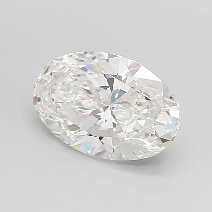 2.01ct Oval Lab Grown Diamond (Colour D, Clarity VVS2, IGI Certified)