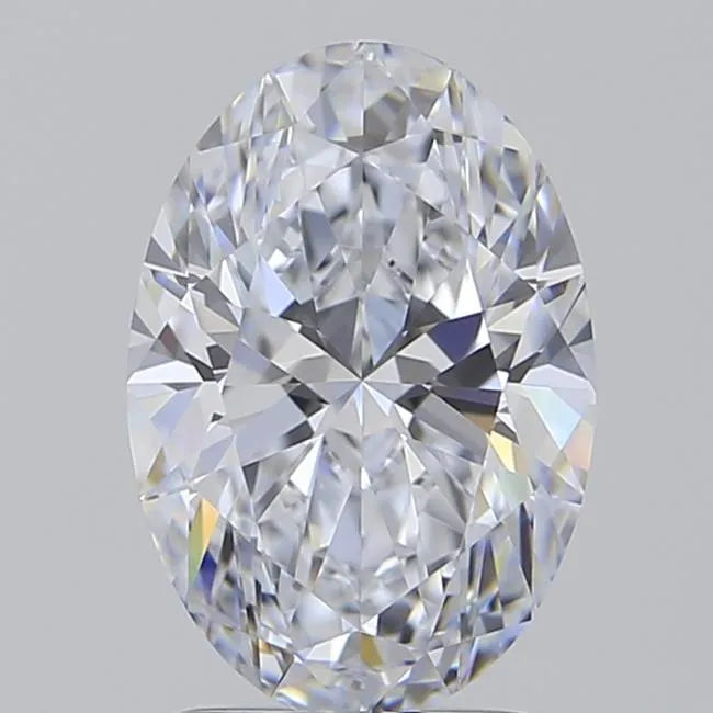 2.01ct Oval Lab Grown Diamond (Colour E, Clarity IF, IGI Certified)