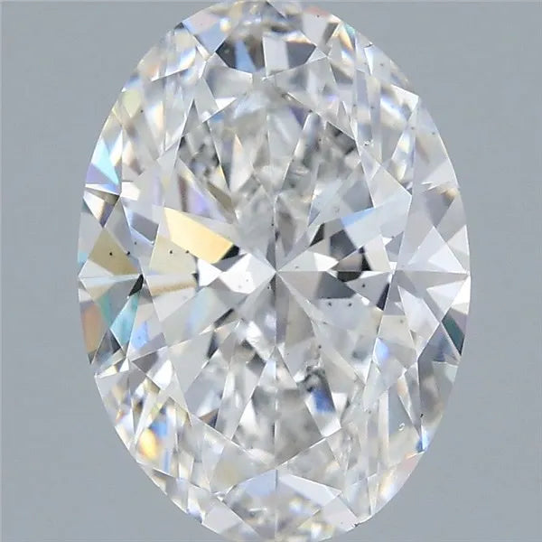 2.01ct Oval Lab Grown Diamond (Colour E, Clarity SI1, IGI Certified)