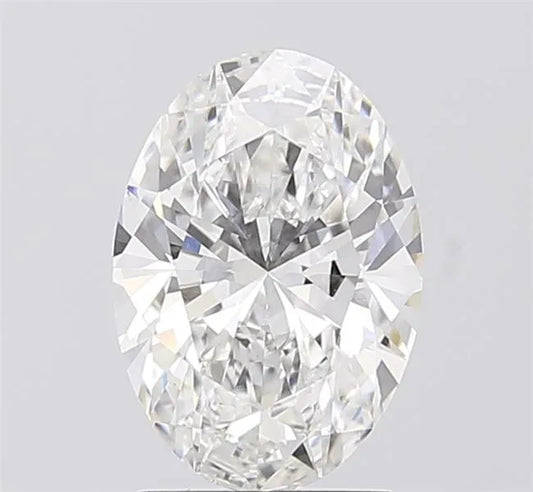 2.01ct Oval Lab Grown Diamond (Colour E, Clarity VS1, IGI Certified)
