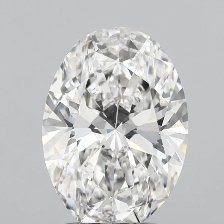 2.01ct Oval Lab Grown Diamond (Colour E, Clarity VS1, IGI Certified)