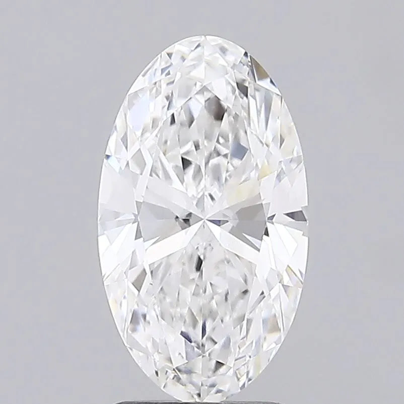 2.01ct Oval Lab Grown Diamond (Colour E, Clarity VVS1, IGI Certified)