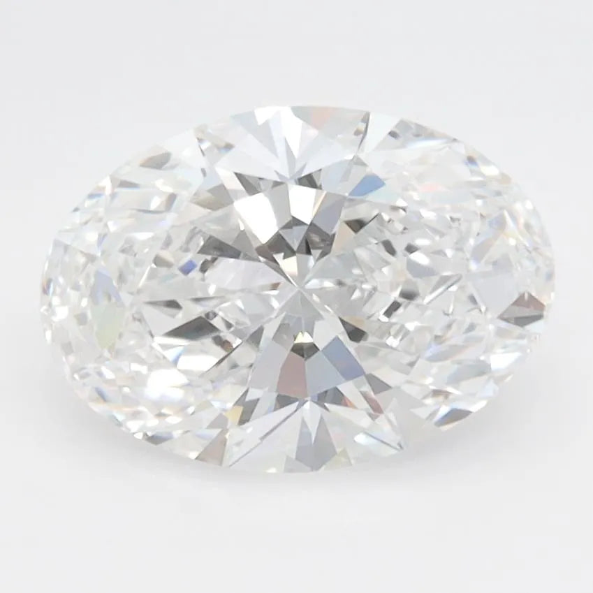 2.01ct Oval Lab Grown Diamond (Colour E, Clarity VVS2, GIA Certified)
