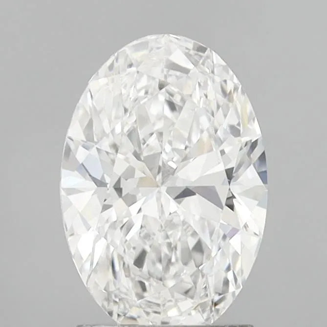 2.01ct Oval Lab Grown Diamond (Colour E, Clarity VVS2, IGI Certified)