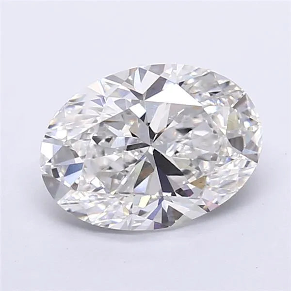 2.01ct Oval Lab Grown Diamond (Colour E, Clarity VVS2, IGI Certified)