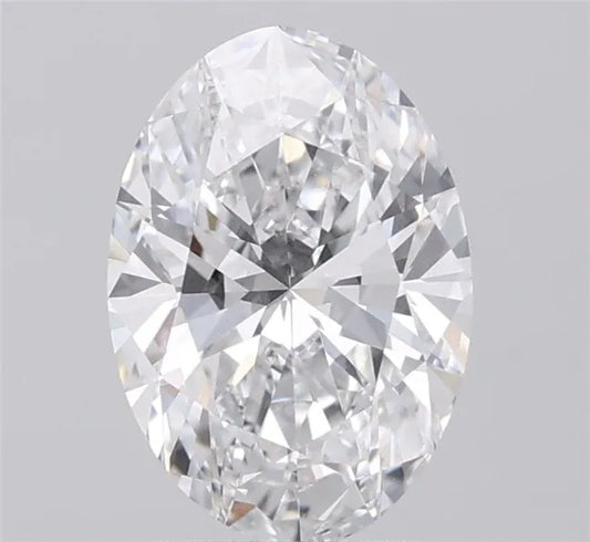 2.01ct Oval Lab Grown Diamond (Colour E, Clarity VVS2, IGI Certified)