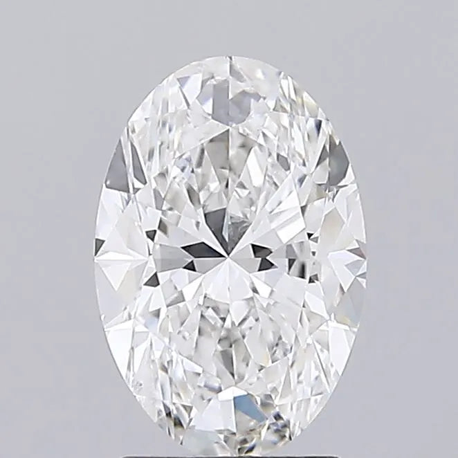 2.01ct Oval Lab Grown Diamond (Colour F, Clarity SI1, IGI Certified)