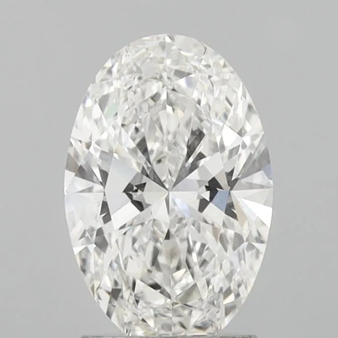 2.01ct Oval Lab Grown Diamond (Colour F, Clarity VVS2, IGI Certified)