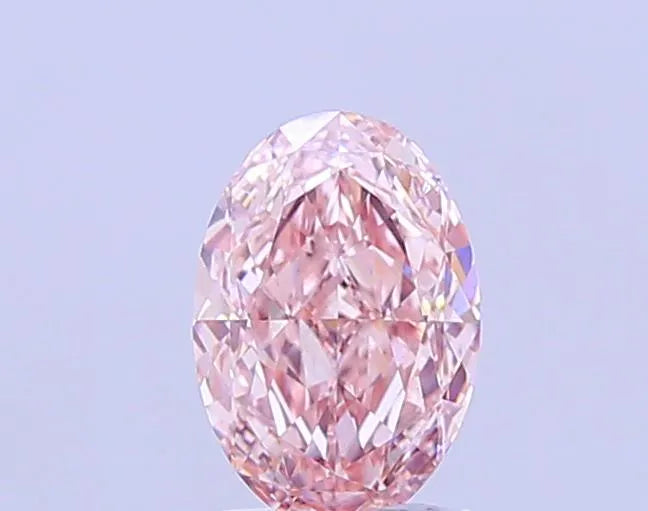 2.01ct Oval Lab Grown Diamond (Colour Fancy Intense Pink, Clarity VS1, IGI Certified)