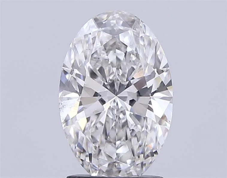 2.01ct Oval Lab Grown Diamond (Colour G, Clarity VS2, IGI Certified)