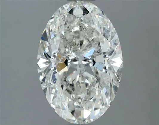 2.01ct Oval Natural Diamond (Colour H, Clarity SI2, Cut VG, IGI Certified)