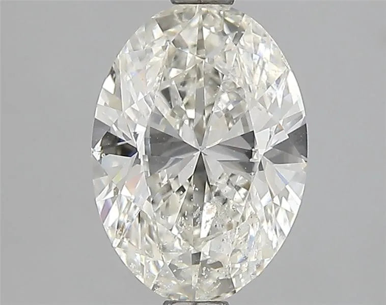 2.01ct Oval Natural Diamond (Colour I, Clarity SI2, Cut EX, HRD Certified)