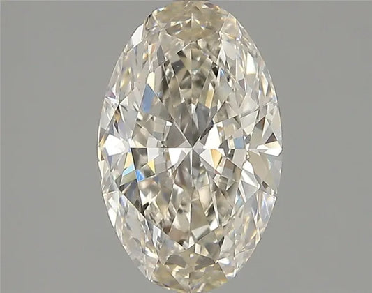 2.01ct Oval Natural Diamond (Colour K, Clarity SI1, Cut GD, GIA Certified)