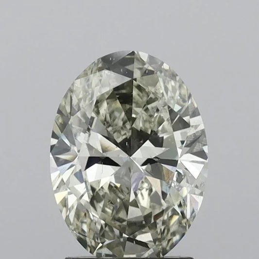 2.01ct Oval Natural Diamond (Colour L, Clarity SI2, GIA Certified)