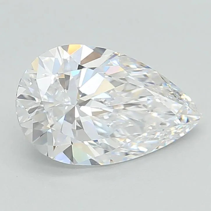 2.01ct Pear Lab Grown Diamond (Colour D, Clarity IF, IGI Certified)