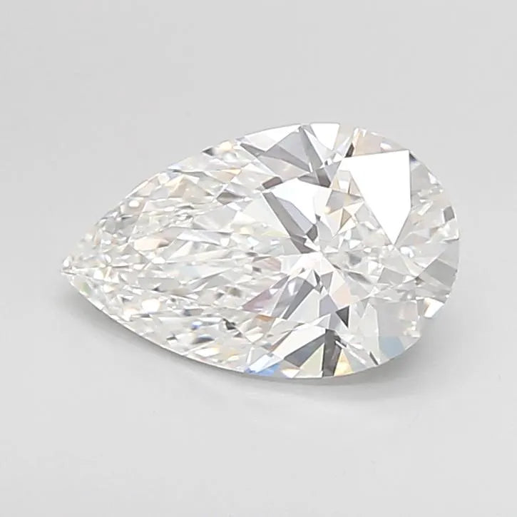 2.01ct Pear Lab Grown Diamond (Colour D, Clarity VVS1, Cut EX, IGI Certified)