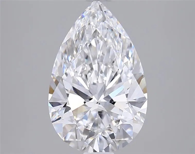 2.01ct Pear Lab Grown Diamond (Colour D, Clarity VVS1, IGI Certified)