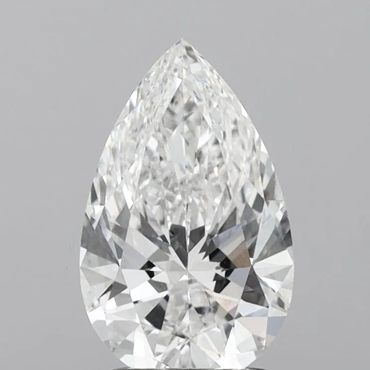 2.01ct Pear Lab Grown Diamond (Colour E, Clarity VVS1, IGI Certified)